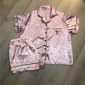 Pink Striped Pajamas